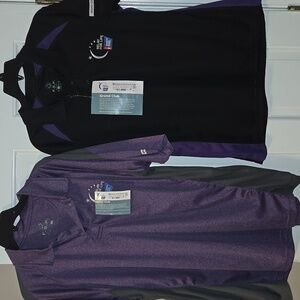 NWT Two Relay For Life Polo Shirts